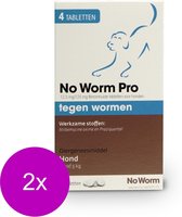 No Worm Pro Hond-S - Anti wormenmiddel - 2 x Small Vanaf 0.5 Kg Vanaf 2 Weken