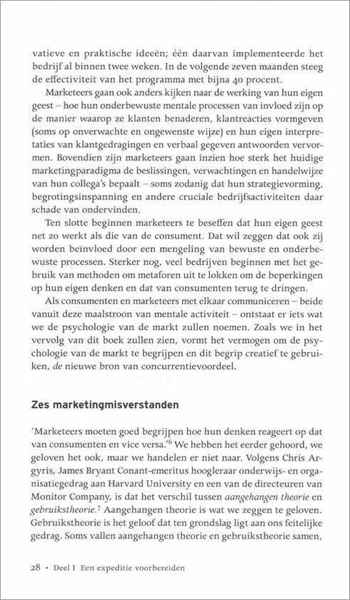 Hoe consumenten denken