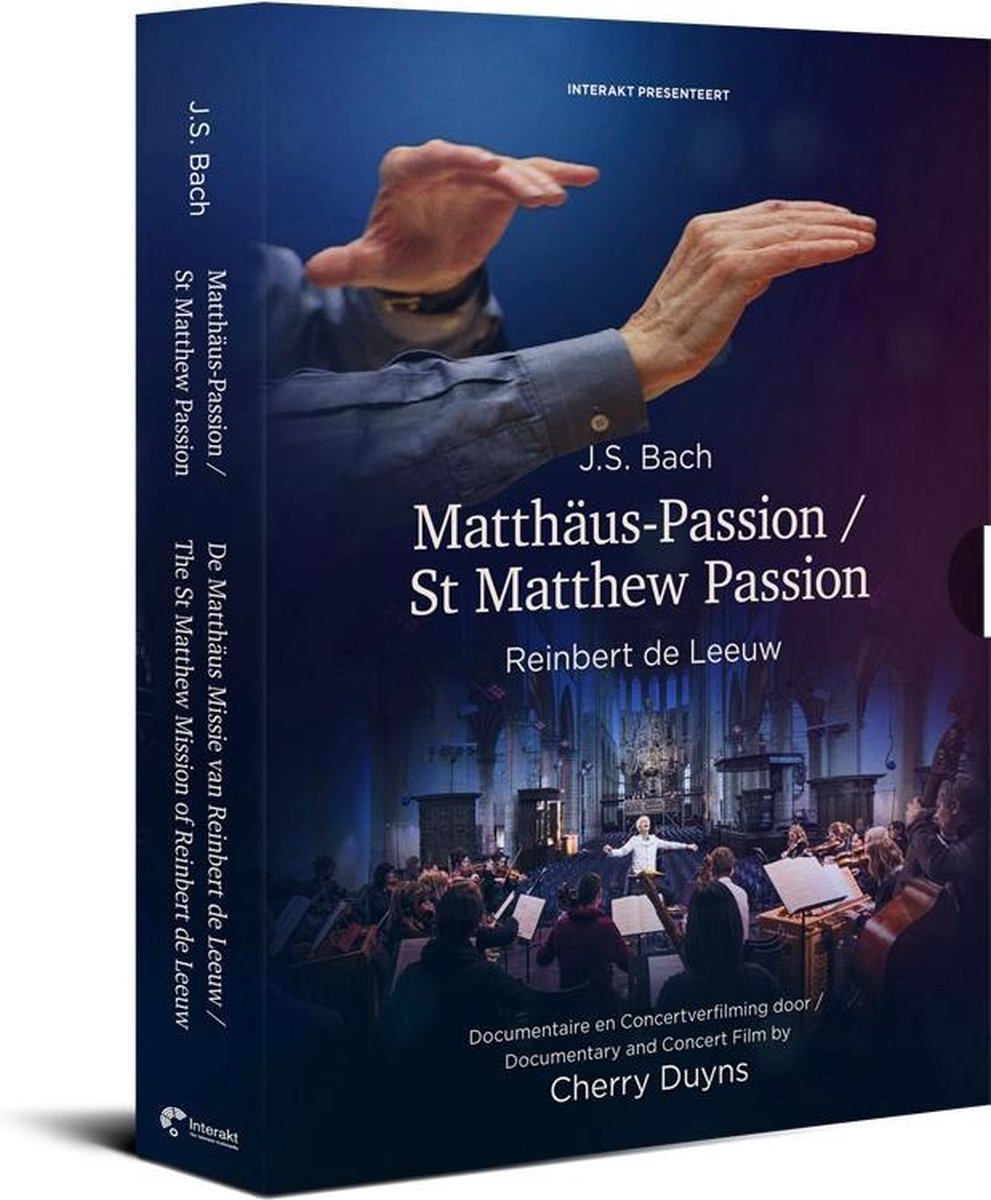 Dvd box Matthäus Passion o.l.v. Reinbert de Leeuw/ De Matthäus