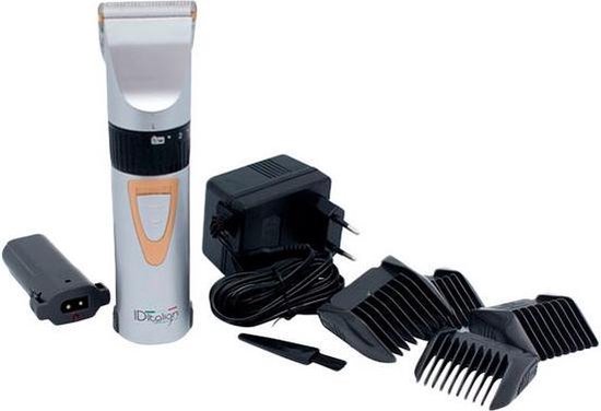 Tondeuse - IDitalian - Professioneel - Draadloos / Oplaadbare batterij - 4 Opzetkammen 3,6,9 & 12mm - 3 posities - Keramische en carbon mes van maximale technologie - Olie - Reinigingsborsteltje