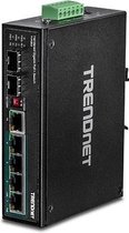 Trendnet TI-PG62 netwerk-switch Unmanaged Gigabit Ethernet (10/100/1000) Power over Ethernet (PoE) Zwart