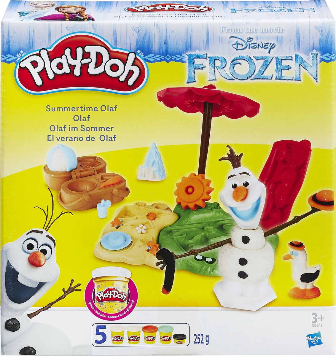 Play-Doh Summertime Olaf van Frozen Klei