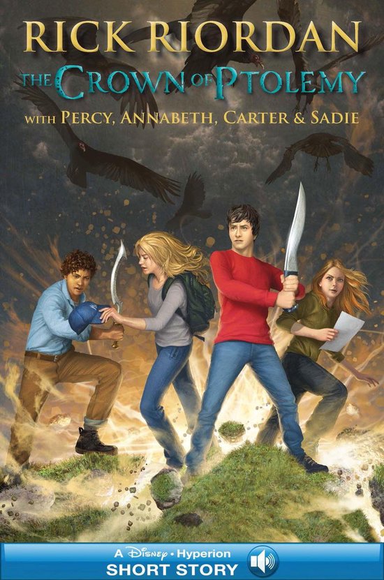 Heroes of Olympus, The - The Crown of Ptolemy - cover