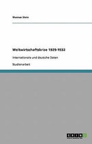 Weltwirtschaftskrise 1929-1932