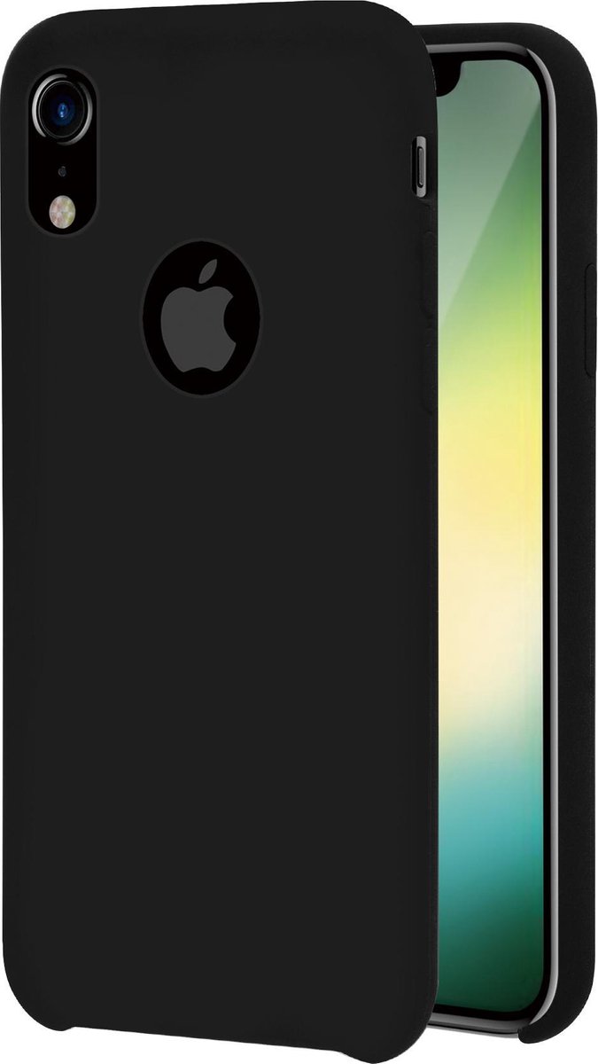 Azuri rubber cover - zwart - voor iPhone Xr