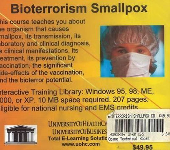 Bioterrorism Smallpox