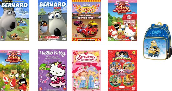 tent Rook Vernauwd DVD-bundel tekenfilms kinderfilms met gratis Minions rugzak. (Dvd) | Dvd's  | bol.com