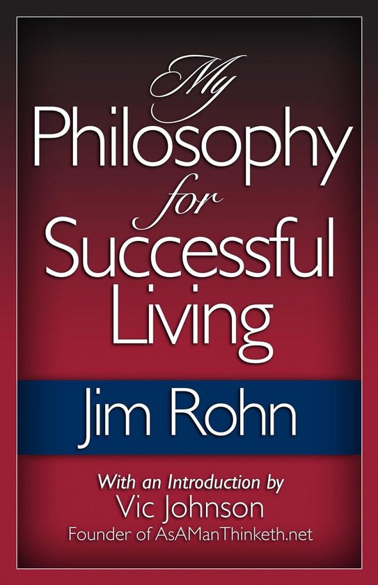 My Philosophy for Successful Living - cover