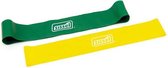SISSEL® gymnastiek banden - set van 2 stuks (groen en geel)