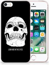 iPhone SE | 5S Uniek TPU Hoesje Skull Eyes