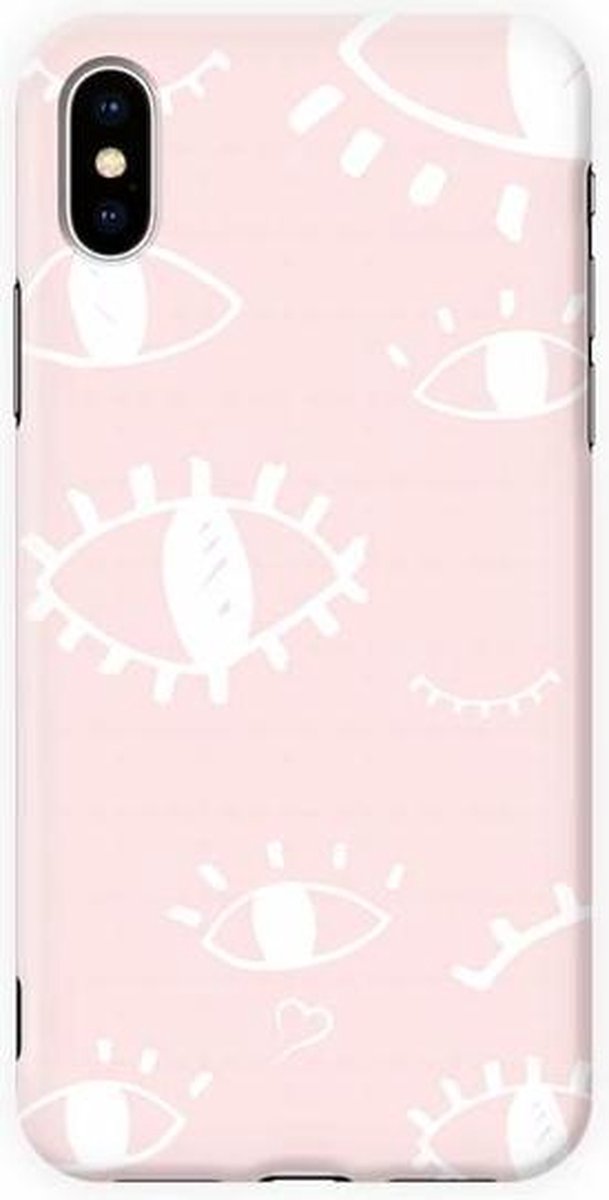 Fashionthings All eyes on you iPhone XS Max Hoesje / Cover - Eco-friendly -Softcase