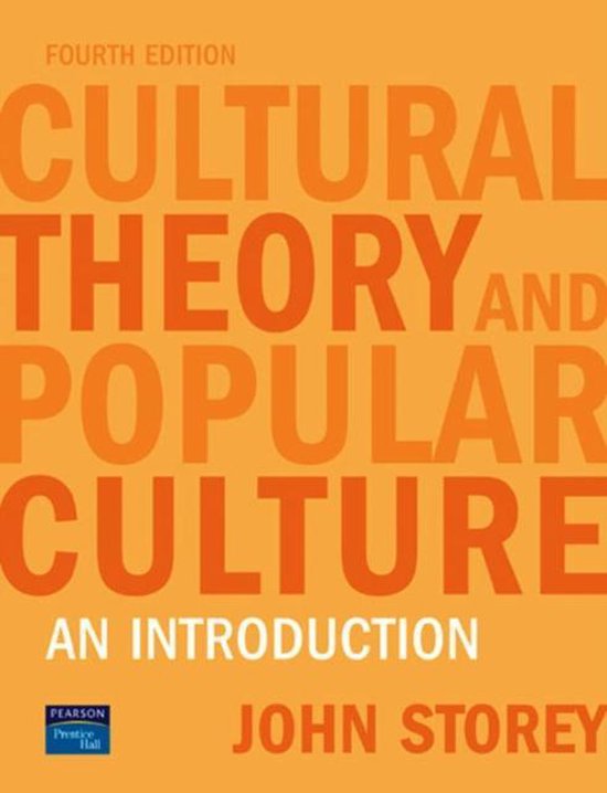 Cultural Theory and Popular Culture, John Storey 9780131970687