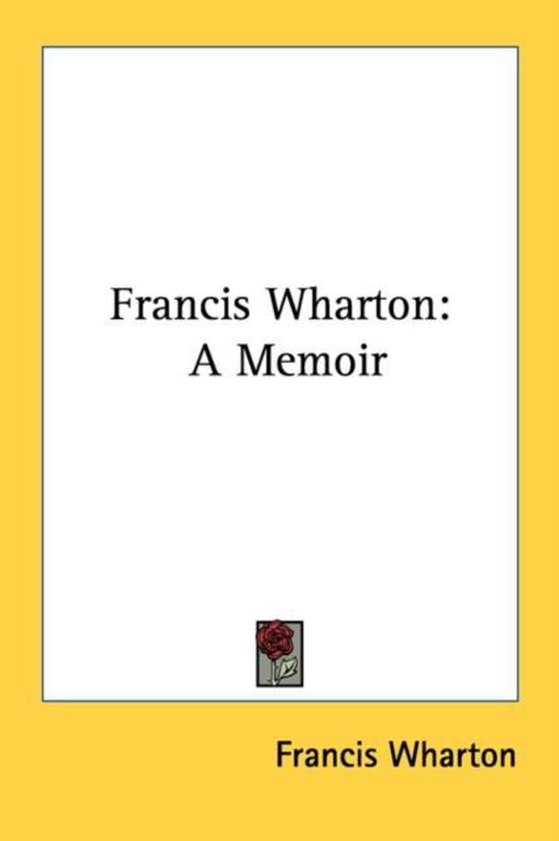 Francis Wharton van Francis Wharton