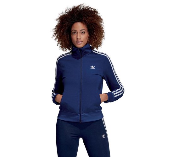 Soms Ontoegankelijk Vergelijken adidas Trainingsjack Sportvest - Maat 30 - Vrouwen - blauw/wit | bol.com