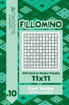 Sudoku Fillomino - 200 Hard to Master Puzzles 11x11 (Volume 10)