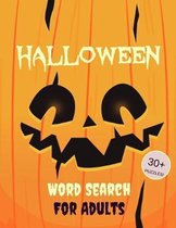 Halloween Word Search for Adults