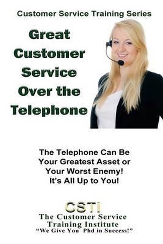 Great Customer Service Over the Telephone - cover