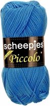 Scheepjes Piccolo blauw 89. PAK MET 10 BOLLETJES a 50 GRAM.