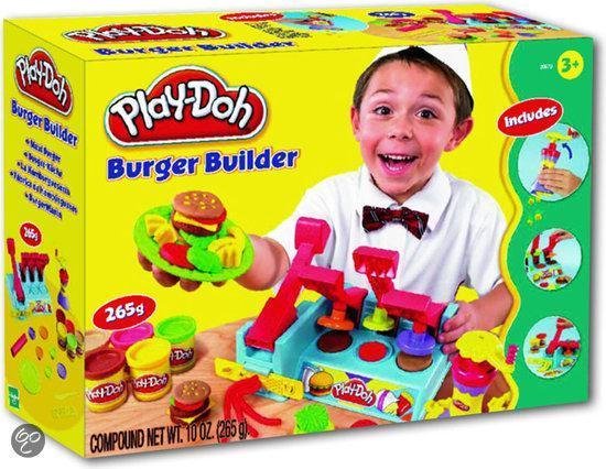 Play-Doh Hamburger Machine - Plasticine | bol.com