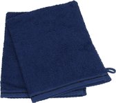 ARTG Towelzz® Washandje 100% Katoen - Donkerblauw - (Per 10 stuks)