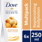 Dove Nourishing Secrets Replenishing - 6 x 250 ml - Bodylotion