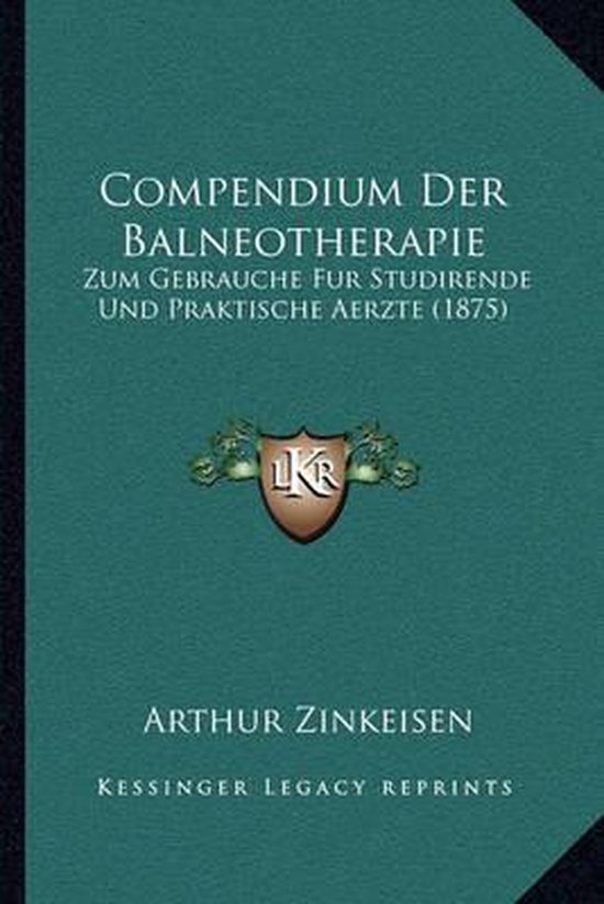 Compendium Der Balneotherapie - cover