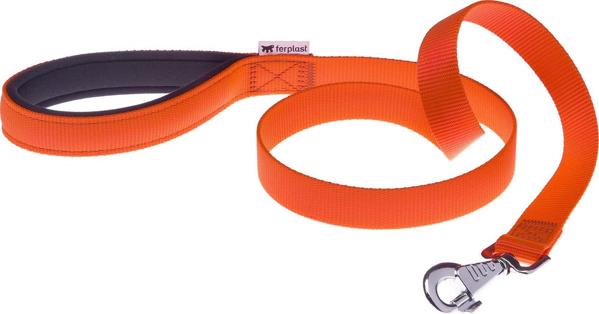 FERPLAST HONDENRIEM DAYTONA G25/120 ORANJE