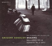 Piano Sonata3/Ballades Op10