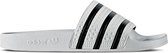 adidas Adilette Heren Slippers - White/Core Black/White - Maat 40.5
