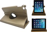 Hoes geschikt voor Apple iPad Mini (2019) / Mini 4 - Book Case 360 Graden Draaibare Cover Goud
