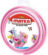 Mayka bouwblokjes tape roze - 2 meter / 2 studs