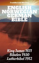 Parallel Bible Halseth 9 - English Norwegian German Bible