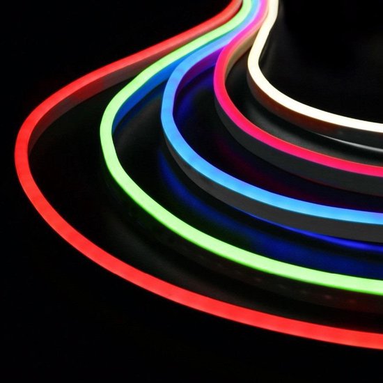 2 meter NEON LED flex - RGB - 12 volt | bol.com