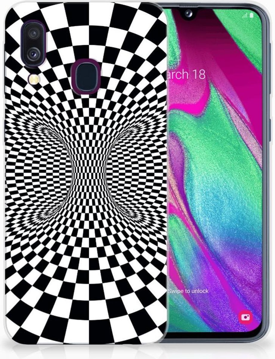 Samsung Galaxy A40 TPU Hoesje Illusie