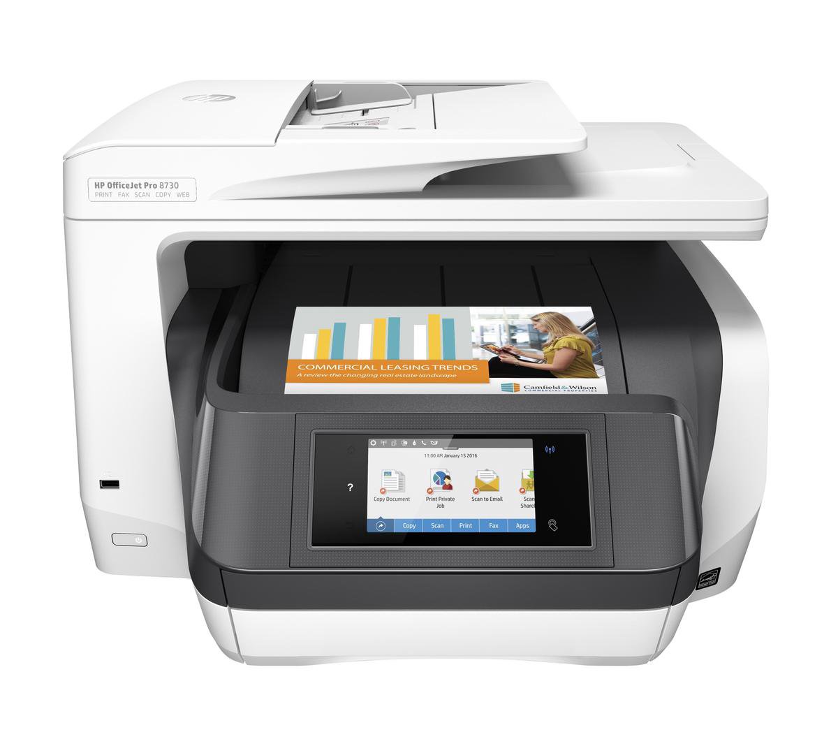 Pro | HP OfficeJet bol Printer 8730 - All-in-One