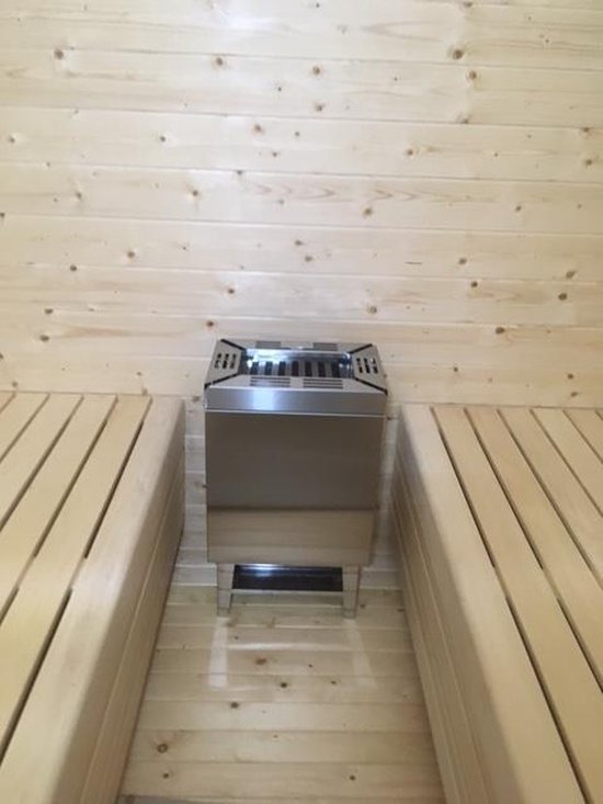 Onze onderneming Lenen Huiswerk maken Finse sauna kachel staand model 6,0 kW | bol.com