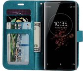 Sony xperia XA2 PLUS portemonnee hoesje - Turquoise