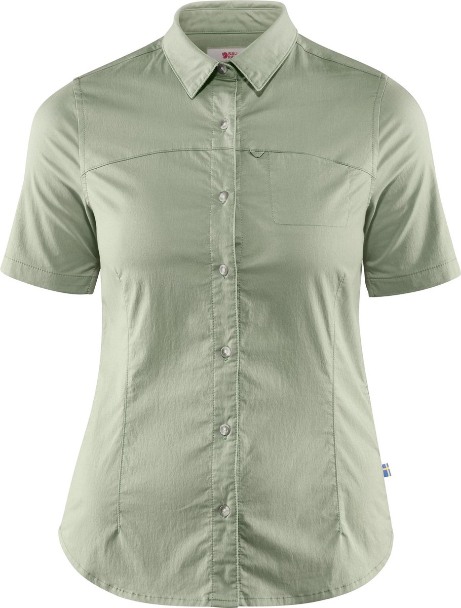 Fjallraven High Coast Stretch Shirt dames blouse korte mouwen Groen