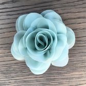 Leuke bloem (roos) op Clip - Mint Groen