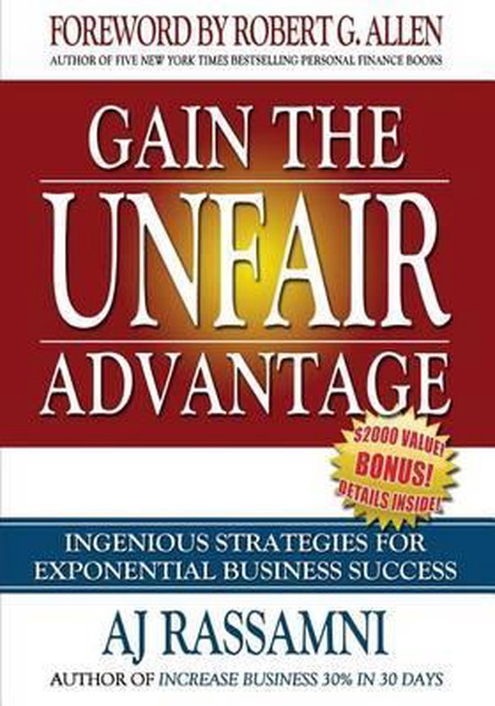 Gain The Unfair Advantage - cover