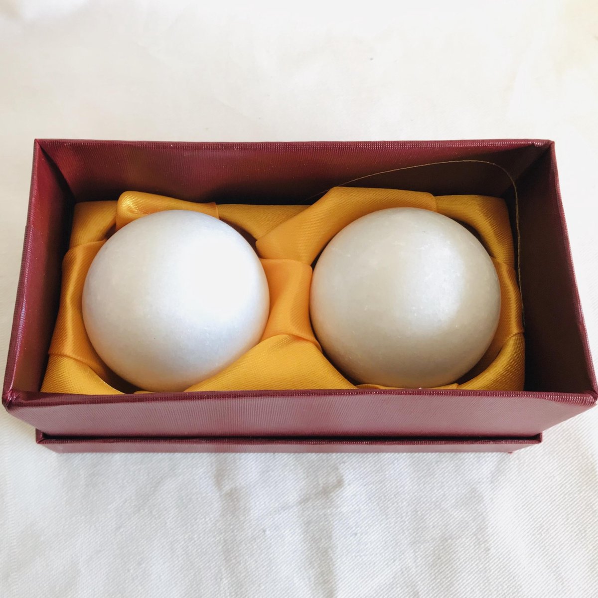 Goedkoopste meridiaankogels van witte kleur marmer 5cm