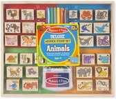 Deluxe Wooden Stamp Set - Animals