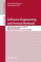 Lecture Notes in Computer Science 10886 - Software Engineering and Formal Methods