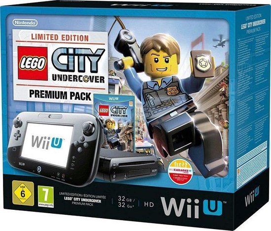 Duplicatie Meisje Staat Nintendo Wii U 32GB Premium Bundel Zwart + Lego City Undercover | bol.com