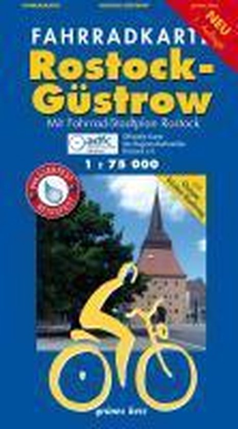 Fahrradkarte Rostock, Güstrow 1 : 75 000 - cover