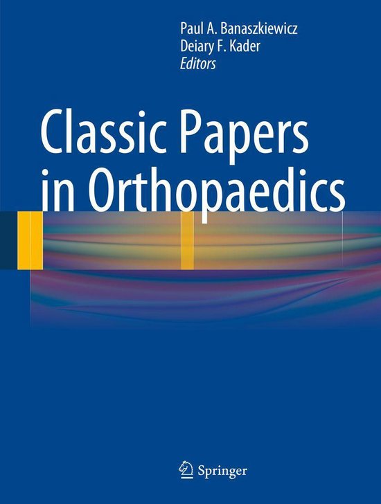 Classic Papers in Orthopaedics - cover