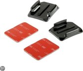 GoPro curved (gebogen) adhesive mounts voor helm