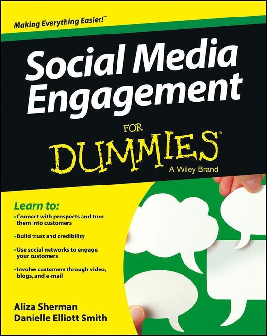 Social Media Engagement For Dummies - cover