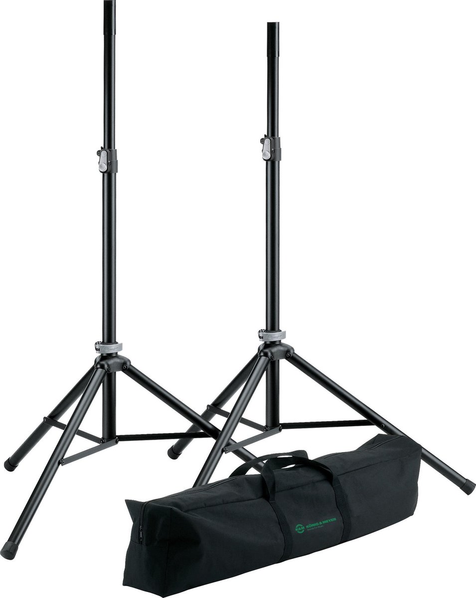 König & Meyer 21449 Boxenstatieven in set max. belastbaarheid: 50 kg - Luispreker standaard