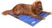 Scruffs Cooling Mat - Koelmat met zelfkoelende gel voor honden en katten - Zelfactiverend door het lichaamsgewicht van je hond - Kleur: Blauw, Maat: Medium